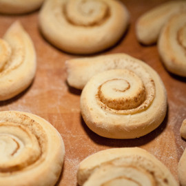 Zimtschnecken - frisch gebacken