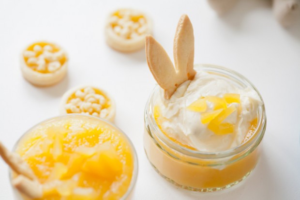 Mascarponecreme mit Aprikosenmus